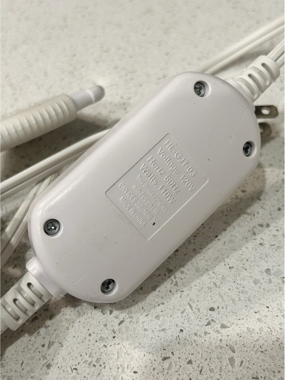 Berkshire Replacement Power Cord Life Plush Heated Throw HL-GJT-03 Control OEM